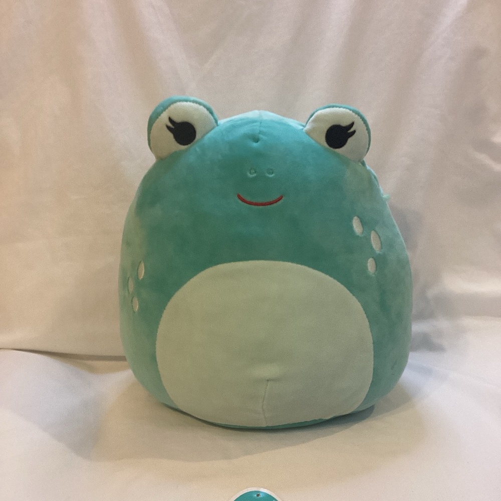 Squishmallow Novi the Frog 12 in. stuffed animal plush tag included/UNattached